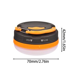 1pc Portable Camp Light; Night Light; Super Bright LED Camp Hiker Lamp; Outdoor Camp Light; Tent Light; 2.76in*1.65in