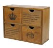 Creative Simulation Furniture Wood Storage Chests Cabinets Children Toys