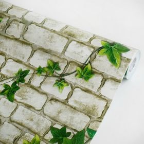 Ivy Wall Gray - Vinyl Self-Adhesive Wallpaper Prepasted Wall stickers Wall Decor (Roll)