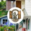 1pc Resin Dragon Sculpture, Window Front Dragon Statue, Fairy Garden Decoration, Wall Hanging For Outdoor Indoor Garden Yard Porch Balcony Patio Decor