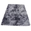 Area Rug Indoor Modern Tie Dying Soft Shaggy Floor Carpet for Living Room Bedroom 160x230cmDark Gray