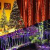 110Ft 300 LED 9 Modes Color Changing Waterproof Outdoor Christmas String Lights