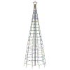 Christmas Tree Light with Spikes 570 LEDs Colorful 118.1"