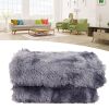 Area Rug Indoor Modern Tie Dying Soft Shaggy Floor Carpet for Living Room Bedroom 160x230cmDark Gray