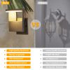 Inowel Wall Light Outdoor LED Wall Mount Lamp Modern Wall Mount Sconce Lantern Fixture for Porch Front Door 2113
