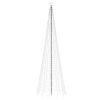 Christmas Tree Light with Spikes 1554 LEDs Cold White 196.9"