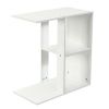 Simple And Modern With Storage Shelf 3-tier Side Table