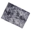 Area Rug Indoor Modern Tie Dying Soft Shaggy Floor Carpet for Living Room Bedroom 160x230cmDark Gray