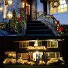 110Ft 300 LED 9 Modes Color Changing Waterproof Outdoor Christmas String Lights