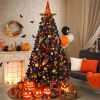 6 Ft Pre-lit Christmas Tree with Warm Lights, Green