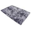 Area Rug Indoor Modern Tie Dying Soft Shaggy Floor Carpet for Living Room Bedroom 160x230cmDark Gray