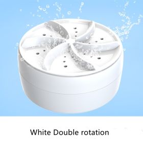 Automatic Machine Waterproof Turbine Portable Travel (Option: White-Reversible)