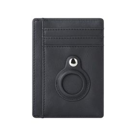 Tracker Protective Case Leather Wallet (Color: Black)