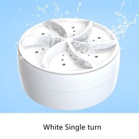 Automatic Machine Waterproof Turbine Portable Travel (Option: White-Single turn)