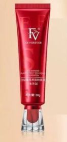 Skin Care Red Diamond Plant Long-lasting Concealer Moisturizing Liquid Foundation (Option: Ivory White)