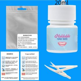 New Resin Tooth Filling Material At Home (Option: 20ml Domestic Glue Tweezers)