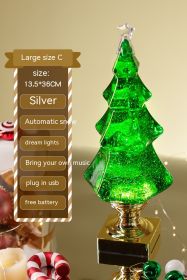 Desktop Mini Luminous Tree Decorative Lamp Layout (Option: T)