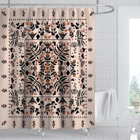 Digital Print-free Bathroom Curtain (Option: YLHTYY11-120gsm)