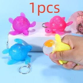 Vent Gold Powder Grape Ball Decompression Squeezing Toy (Option: Vent Turtle)