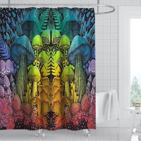 Digital Print-free Bathroom Curtain (Option: YLHTYY16-120gsm)