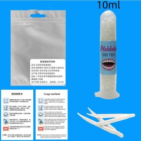 New Resin Tooth Filling Material At Home (Option: 10ml Domestic Glue Tweezers)