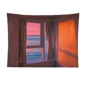 False Window Window Scenery Background Cloth (Option: Citrus Residence-70x100cm)