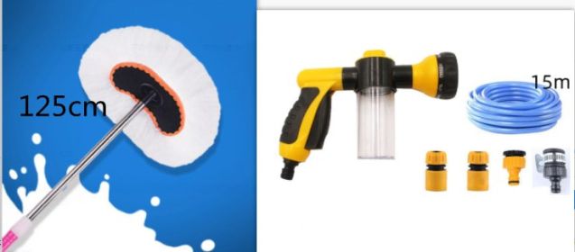 Foam Spray Gun High Pressure Automotive Foam Spray Gun Household Cleaner Generator (Option: Suit4)