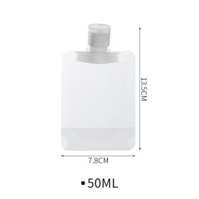 Disposable Travel Skincare Cosmetic Subpackaging Bags (Option: 50ML)