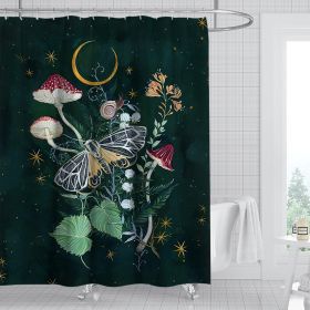 Digital Print-free Bathroom Curtain (Option: YLHTYY06-120gsm)