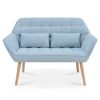 50 "width Loveseat sofa - Ergonomic with pillow