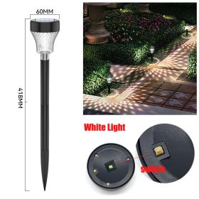 Solar Outdoor Lights New Garden Lamps Powered Waterproof Landscape Path for Yard Backyard Lawn Patio Decorative LED Lighting (Lighting Shade Color: Upgrade 1 White)