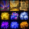 10M 100LED Fairy String Lights Waterproof Connectable Up to 100M Xmas Party Lamp