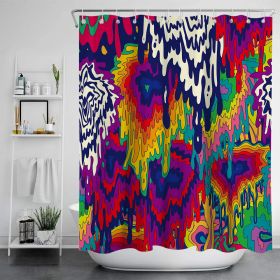 Digital Print-free Bathroom Curtain (Option: YLLHFK11-150x180CM)