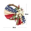 American National Day Wreath Independence Day Wreath Home Outdoor Decoration