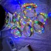 Christmas Lights Curtain Garland Merry Christmas Decorations For Home Christmas Ornaments Xmas Gifts Navidad 2024 New Year Decor Multi-Color