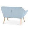50 "width Loveseat sofa - Ergonomic with pillow
