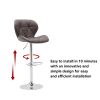 Bar Chair Scandinavian Design, Swivel Lift, Suitable for Dining and Kitchen Bar Chairs (2 Pieces)