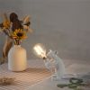 Creative Nordic Resin Mouse Table Lamp Desk LED Night Lights Small Mini Rat Desk Lamps