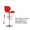 Bar Chair Scandinavian Design, Swivel Lift, Suitable for Dining and Kitchen Bar Chairs (2 Pieces)