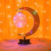 Moon Led Ball Lamp Iron Decoration Lamp Creative Lamp Bedroom Modeling Lamp