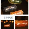 Halloween Sign for Front Door Welcome Sign Home Party Outdoor Wall Decor