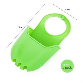 Kitchen Sink Hanging Bag Hanging-type Drain Basket (Color: green)