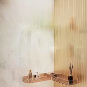 Bathroom Wall-mounted Multi-function Rotating Storage Rack (Option: Rouge Red)